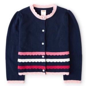 Gymboree size 4t button up cardigan with rhinestone buttons